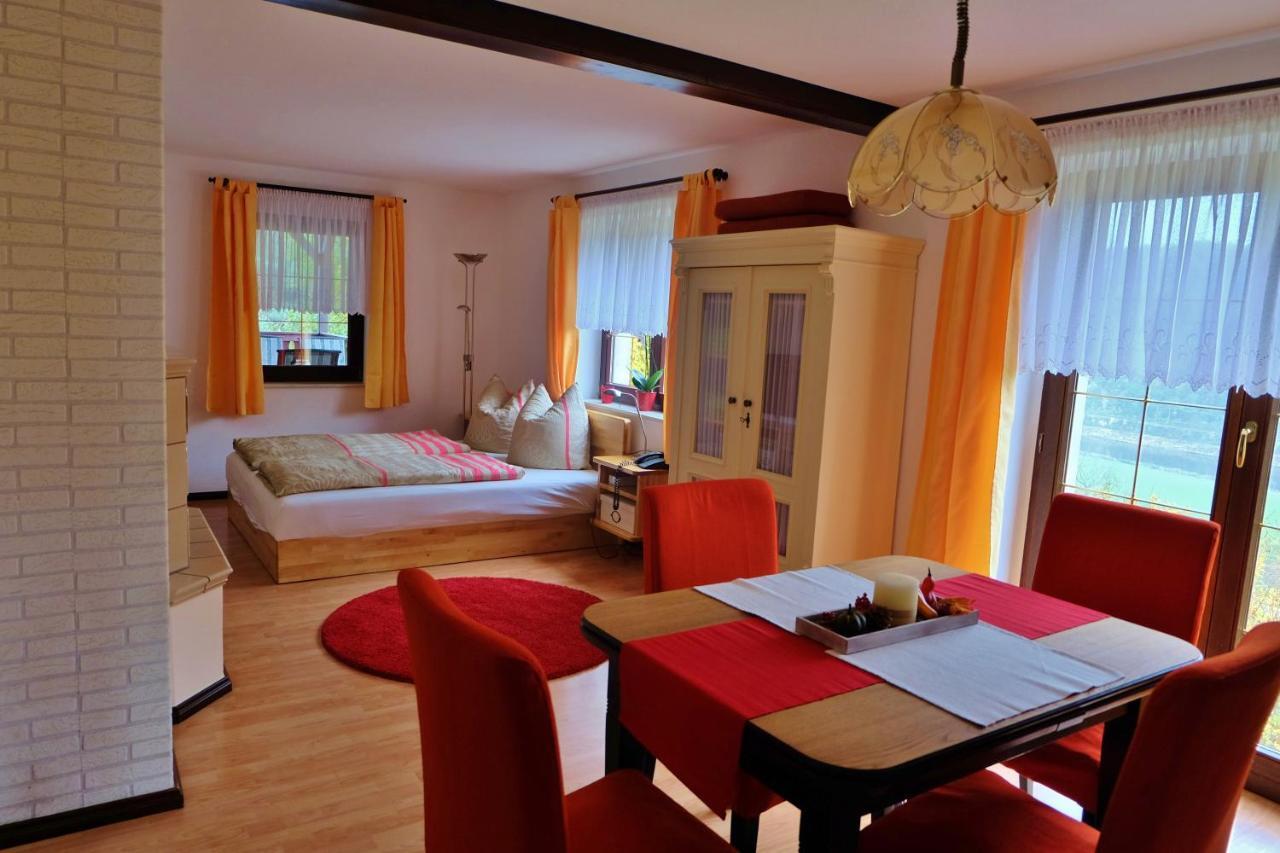 Elbblick Appartement Prossen Buitenkant foto